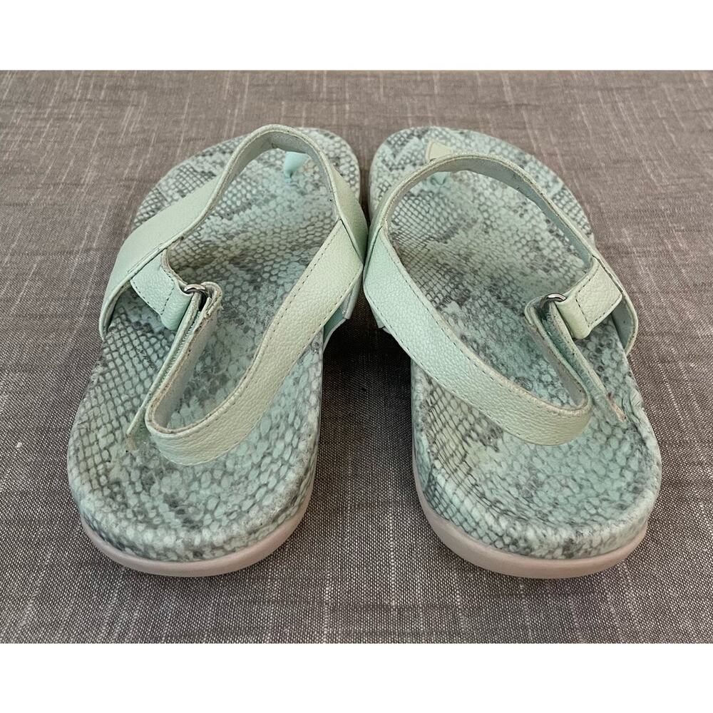 VIONIC Tala Womens Size 9 Mint T-Strap Slingback Sandals - Picture 7 of 12